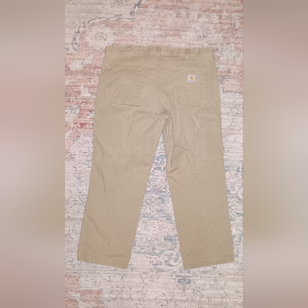 Carhartt Relaxed Fit tan Multi Pockets Cargo Pants 38